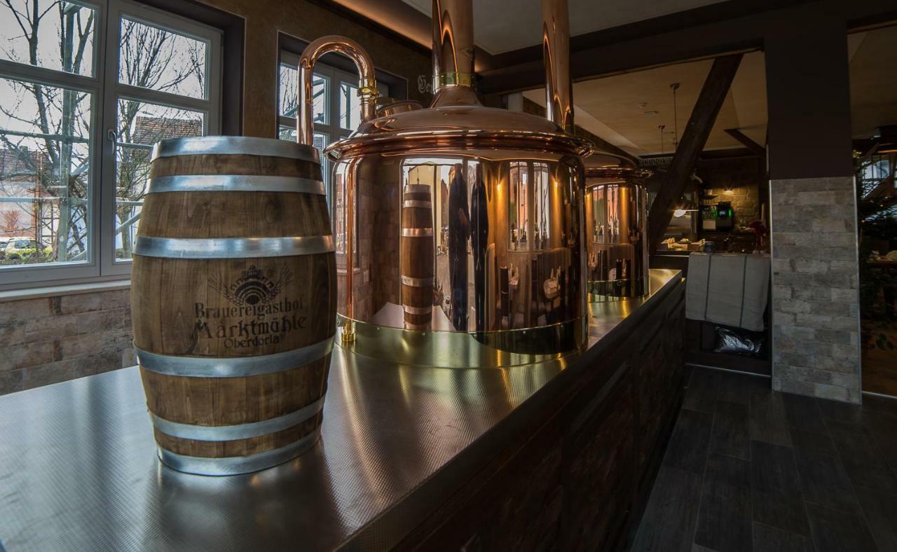 Brauereigasthof Marktmuhle Oberdorla エクステリア 写真