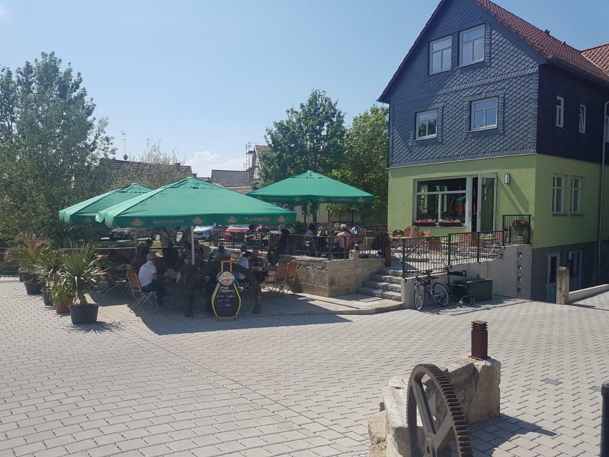 Brauereigasthof Marktmuhle Oberdorla エクステリア 写真