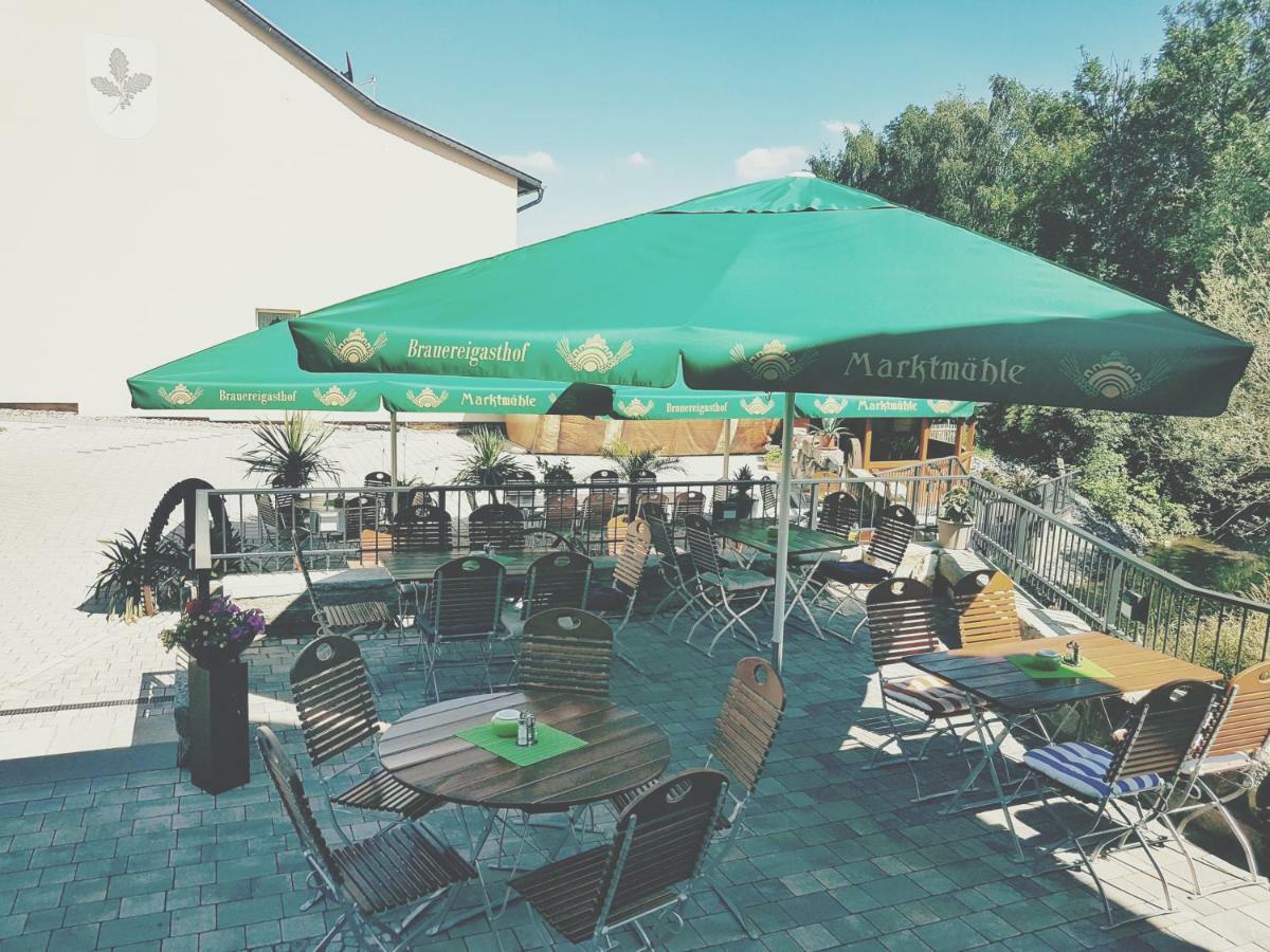 Brauereigasthof Marktmuhle Oberdorla エクステリア 写真